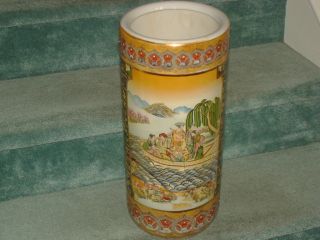 Vintage Fine Porcelain Enamel Vase photo