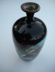 Amazing Very Old Japanese Enamel Cloisonne Dragon Vase Vases photo 4