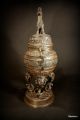 Antique Large Japanese Bronze Koro Incense Burner Meiji Period - Fine Piece No:2 Vases photo 2