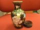 Rare Ancient China Elegant Flower Cloisonne Vase Vases photo 1