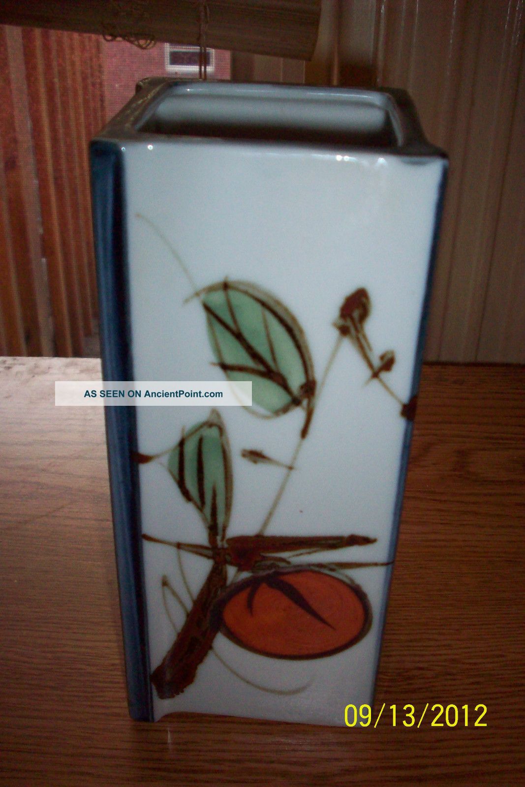 Japanese Square Vase Marked Japan Vases photo