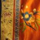 Antique Chinese Embroidered Textile Table Frontal Circa 1850 Ch’ing Dynasty Other photo 10
