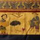 Antique Chinese Embroidered Textile Table Frontal Circa 1850 Ch’ing Dynasty Other photo 5