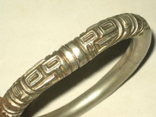 Rare Antique Chinese Silver Bracelet photo