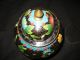 Antique Chinese Cloisonne Enamel Floral Vases With Lid Vases photo 4