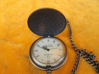 Pocket Watch No44 Copper Chain Mechanical Antique Chinese Exquisite Old photo
