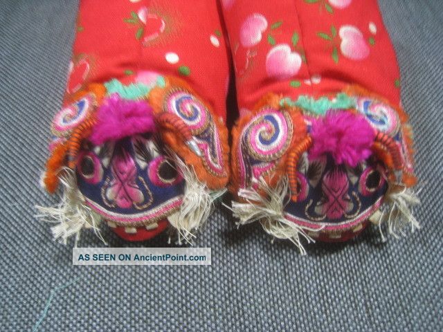 Old Chinese Embroider Baby Hand Guard - Tiger Other photo