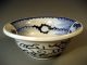 China Chinese Archaic Style Butterfly Decor Blue & White Pottery Bowl Ca.  1920 ' S Bowls photo 2