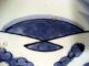 China Chinese Archaic Style Butterfly Decor Blue & White Pottery Bowl Ca.  1920 ' S Bowls photo 8