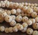 Fine Old Chinese Carved Ox Bone Graduated Bead 56 