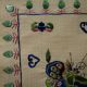 Antique Chinese Embroidered Uncut Pair Textile Sleeve Bands Ca.  1890 Butterflies Other photo 7