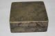 Rare Antique Chinese Crane Carved Copper Ink Box Other photo 4