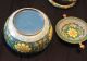Assorted 5 Vintage Chinese Cloisonne Pieces Other photo 7