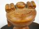 Chinese Yellow Nephrite Jade Carving High Leg Bowl Bowls photo 8