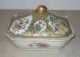 Early Chinese Export Rose Medallion Covered Vegetable Tureen W Interior Painting Other photo 7