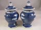 Pair Of Chinese Miniature Prunus Ginger Temple Jars Other photo 4