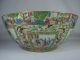 Fine & Large Chinese Famille Rose Canton Porcelain Bowl,  Circa 1820 Bowls photo 1