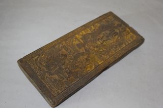 Exquisite Antique Chinese Wood Carved Wedding Printing Board 