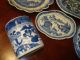 Antique Chinese Blue And White Bowl,  Pitcher,  Platter,  19th C Bowls photo 7