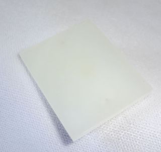 Antique Chinese Beijing Glass Hat Plaque Jade Look - A - Like - Exhibited Haa (chot) photo