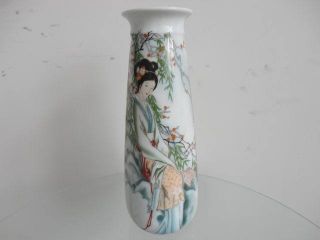 Beauty Vase Ceramic Ancient Chinese Exquisite Antique photo