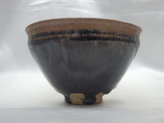 Chinese Pottery Bowl - Tenmoku - Tea Ceremony - Jianyao 663 photo