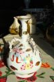 Antique Chinese Handpainted Porcelain Bottle / Vase Figures Immortals Warriors Vases photo 1