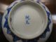 Asian Pair Antique Chinese Blue Dragon Bowls Signed Porcelain Pre 20th Century Bowls photo 8