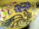 China Chinese Sgraffito Famille Jaune Lidded Tureen W/ Lotus Decoration 20th C. Bowls photo 9