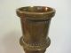 Rare Old Vintage Hand Carved Tibetan/chinese Copper Vase,  12 
