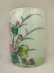 Chinese Porcelain Pen Container,  Lotus Flowers&mandarin Ducks Other photo 2