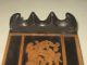 Exquisite Antique Chinese Scholar Wood Bamboo Yellow Ink Rest And Brush Frame Other photo 2