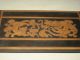 Exquisite Antique Chinese Scholar Wood Bamboo Yellow Ink Rest And Brush Frame Other photo 3