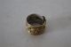 Exquisite Antique Chinese Silver Gilt Tradition Design Ring Other photo 2