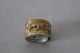 Exquisite Antique Chinese Silver Gilt Tradition Design Ring Other photo 5