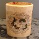 Chinese Antique Brushpot Polychrome Hand Painted Dragon Flower Bees Old Rare Other photo 1