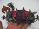 Old Chinese Embroidery Hat - Fish Other photo 4