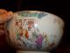 Antique Chinese Famille Rose Punch Bowl,  18th C,  Qianlong Period Bowls photo 7