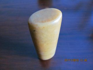 Chinese Jade Elliptical Seal photo