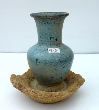 45 - 35: A S - Ong Jun - Kiln Vase W Manufacturing - D​efect photo