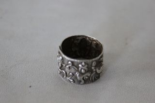 Rare Antique Chinese Silver Ring photo