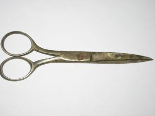 Antique Chinese Copper Scissor photo