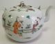 Chinese Famille Rose Porcelain Tea Pot With Cover And Handle Teapots photo 1