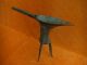 Antique China No Pattern Long Mouth Bronze Cup 