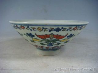 Doucai Porcelain Bowl photo