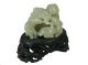 Chinese Carved Jade&stand,  Three Sheep Bring Prosperity Other photo 1