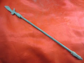 Chinese Bronze Collection Ancient Unique18big Weapons Knife &sword Carving &a16 photo