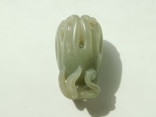 Chinese Antique Jade Buddha Hand photo