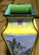 Old Or Antique Chinese Enamel Vase Vases photo 8