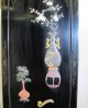 Chinese Four - Panel Wood Black Screen,  Detail&special Stone Decoration Other photo 3